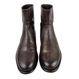 PS by Paul Smith Cedric Chelsea Leather Boots Back Zip Up
